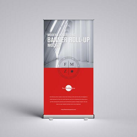 易拉宝展架样机