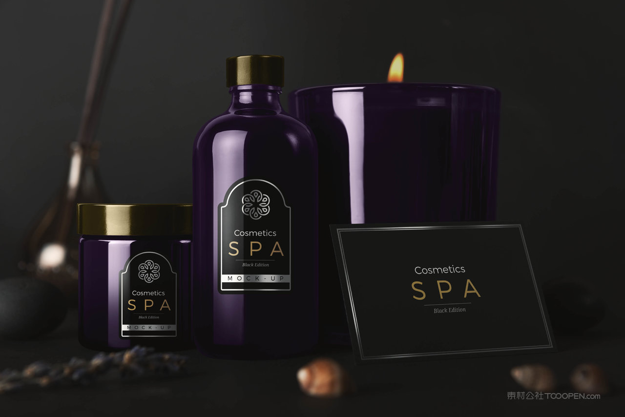 会所spa化妆品样机