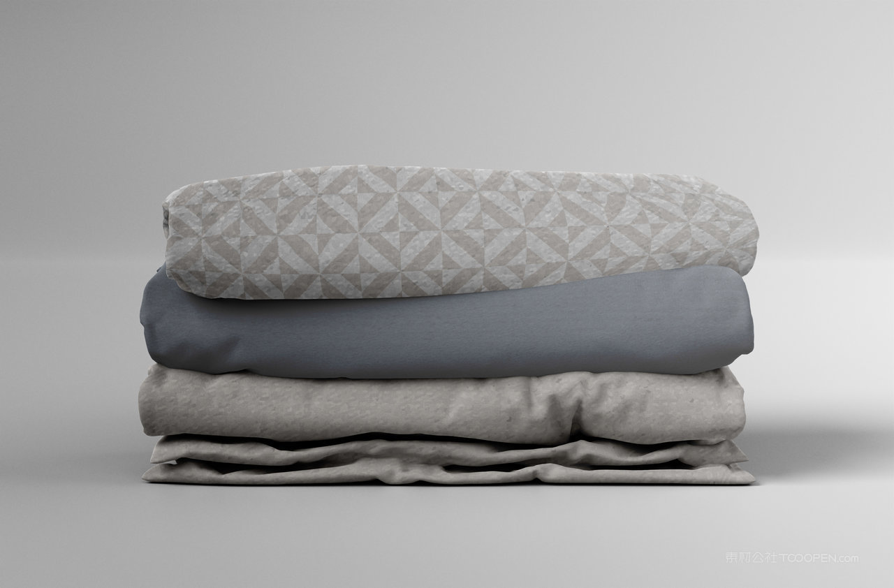 【2085期】被子床单被罩四件套贴图样机 (15)