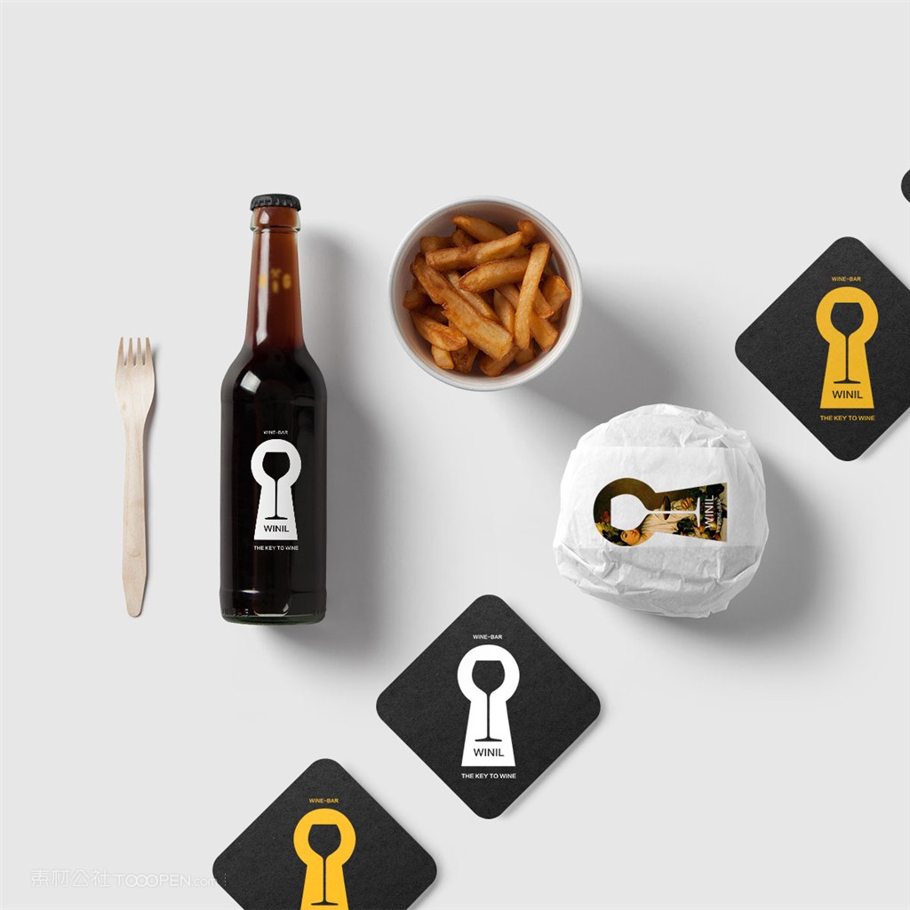 酒吧vi样机模板