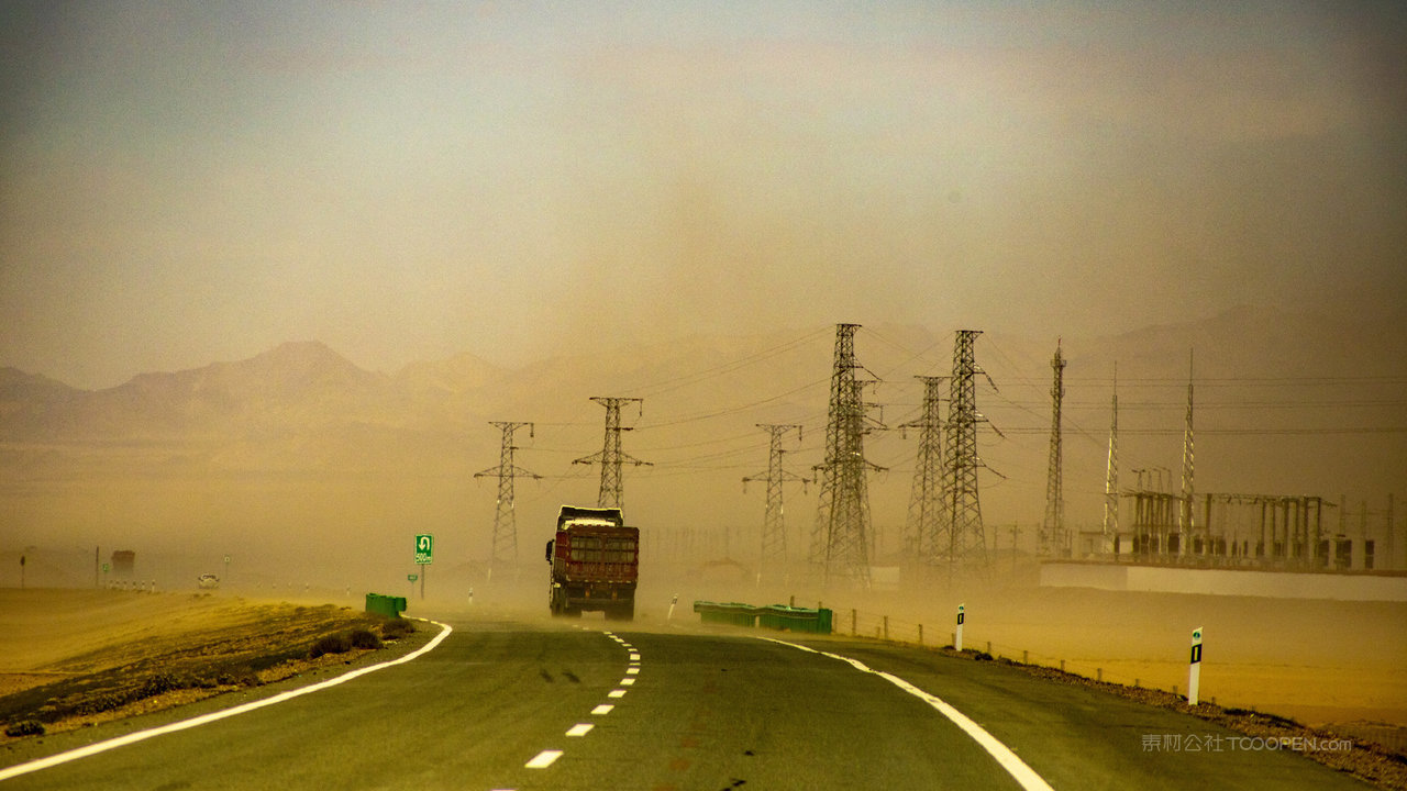 德令哈到敦煌黄沙沙尘暴
