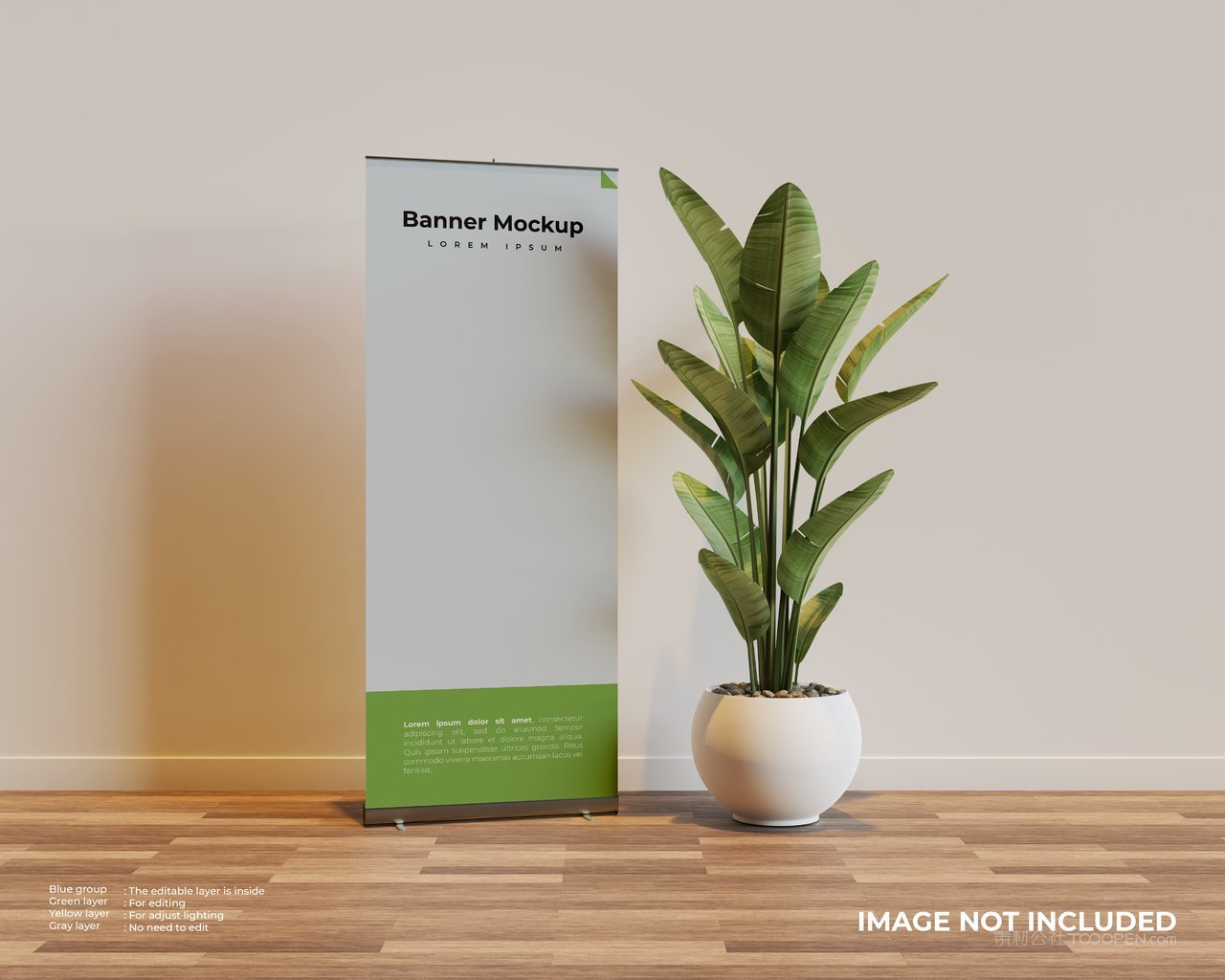 【1983期】易拉宝展架贴图样机 (7)