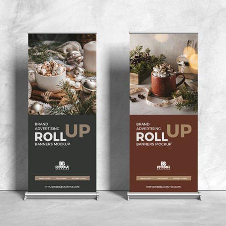 品牌展架易拉宝样机