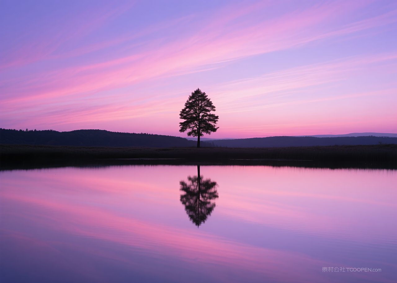 天空云彩云层自然日落高清唯美风景
