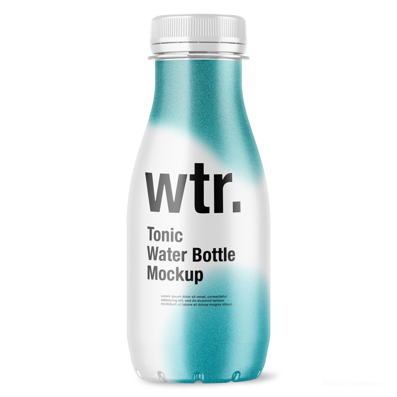 【2179期】矿泉水瓶包装图案展示样机 (47)