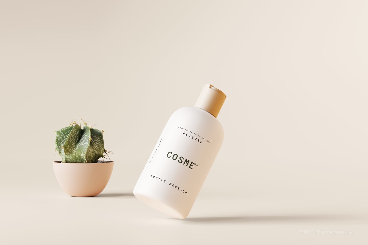 护手洗护清洁产品瓶装包装场景样机 (2)