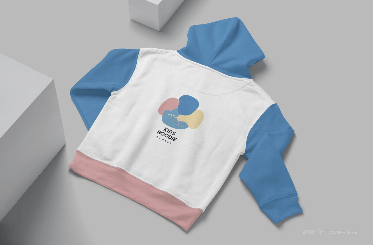 儿童连帽衫服装样机