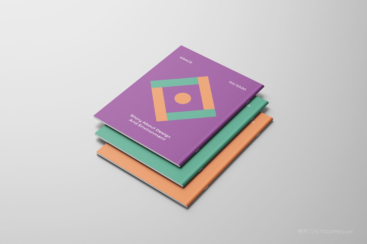 a4画册杂志设计展示样机 (31)