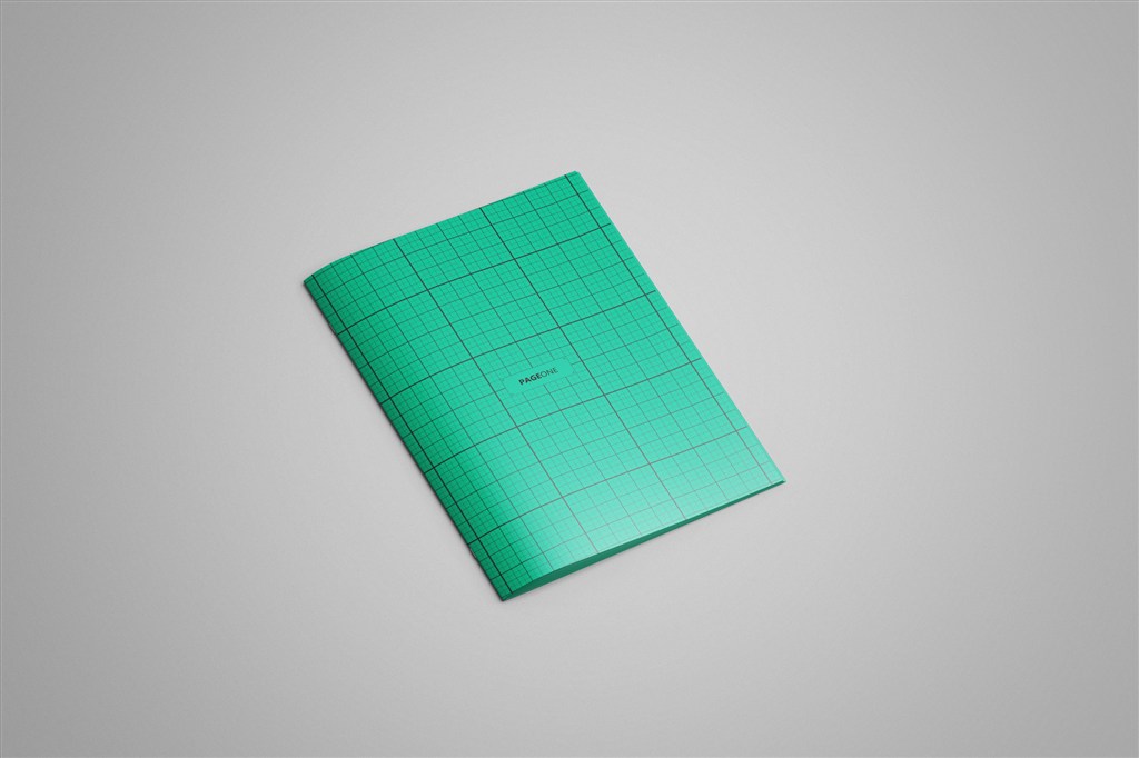 宣传册书籍杂志展示效果画册贴图样机单页PSD智能模板设计