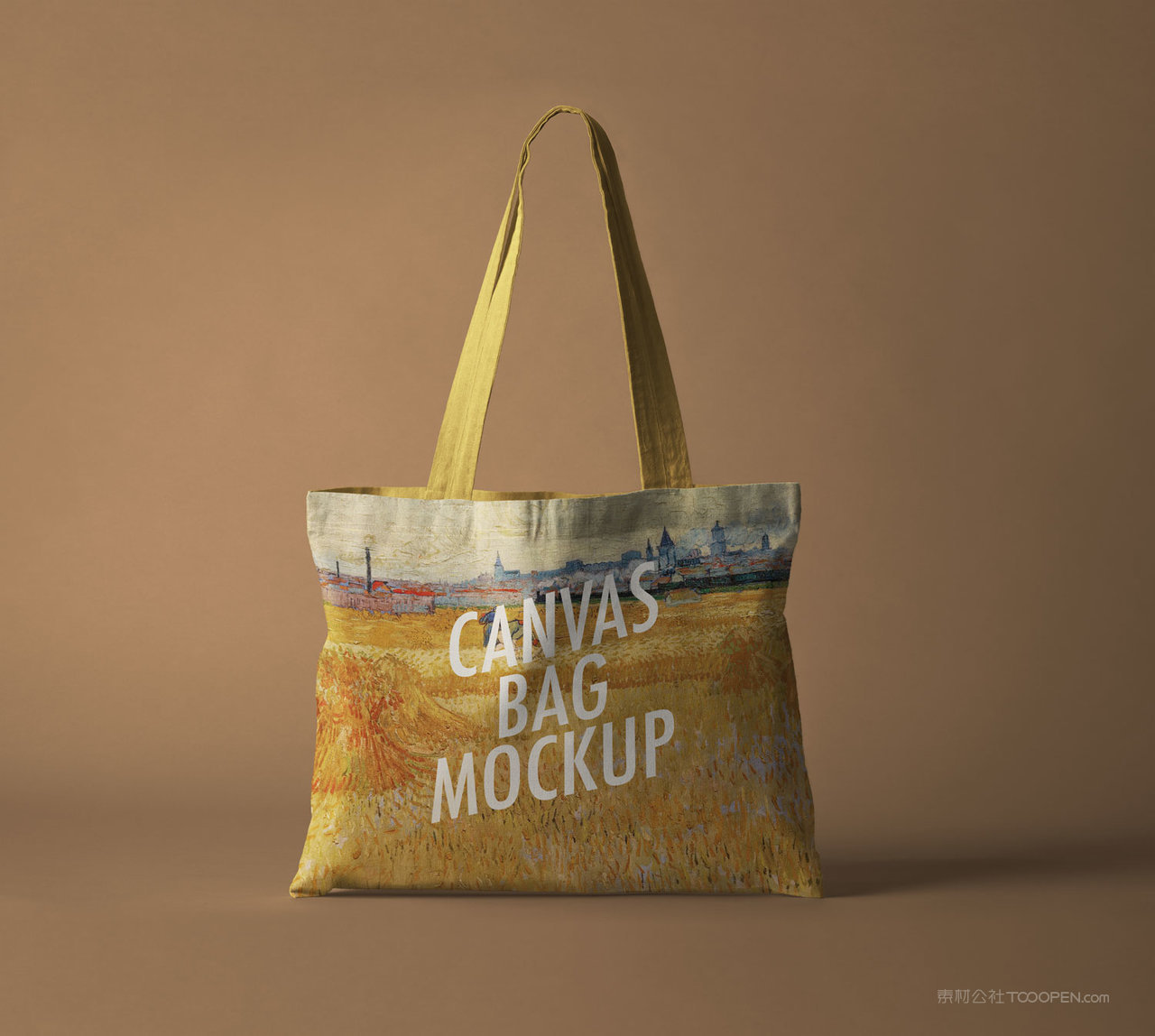 美术艺术展览馆手提袋无纺布袋帆布袋样机