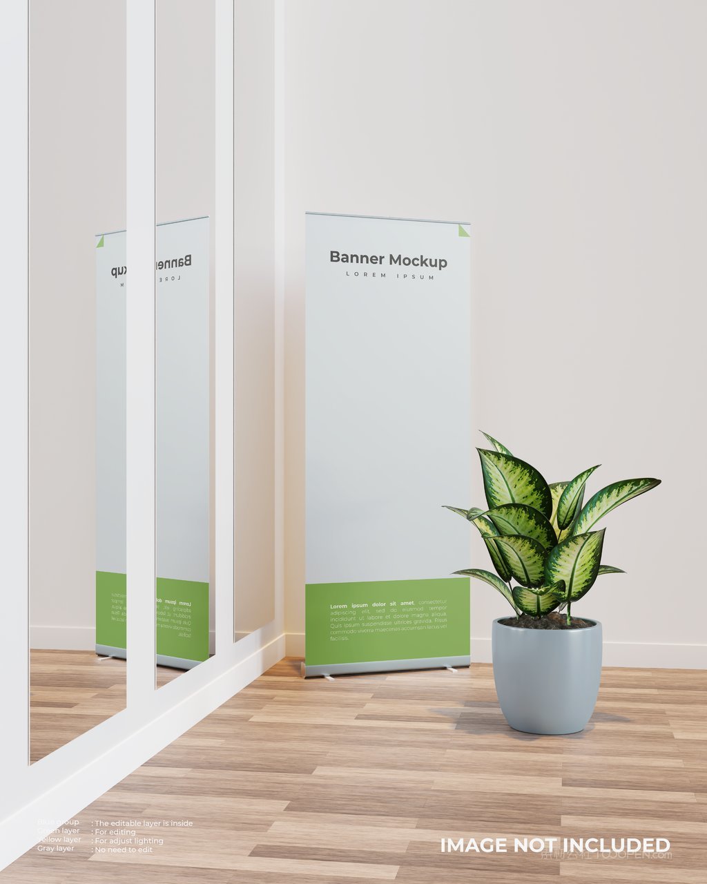 【1983期】易拉宝展架贴图样机 (4)