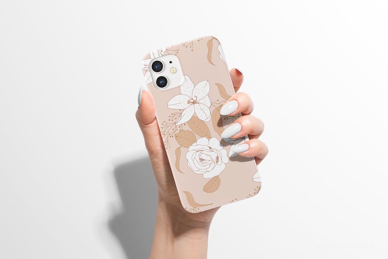 iphone12手机壳贴图ps样机 (1)