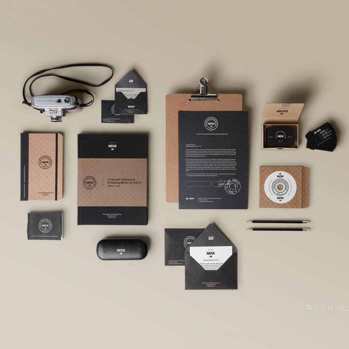 眼镜盒光盘名片盒贺卡信封笔记本便签纸宣传单DM单样机