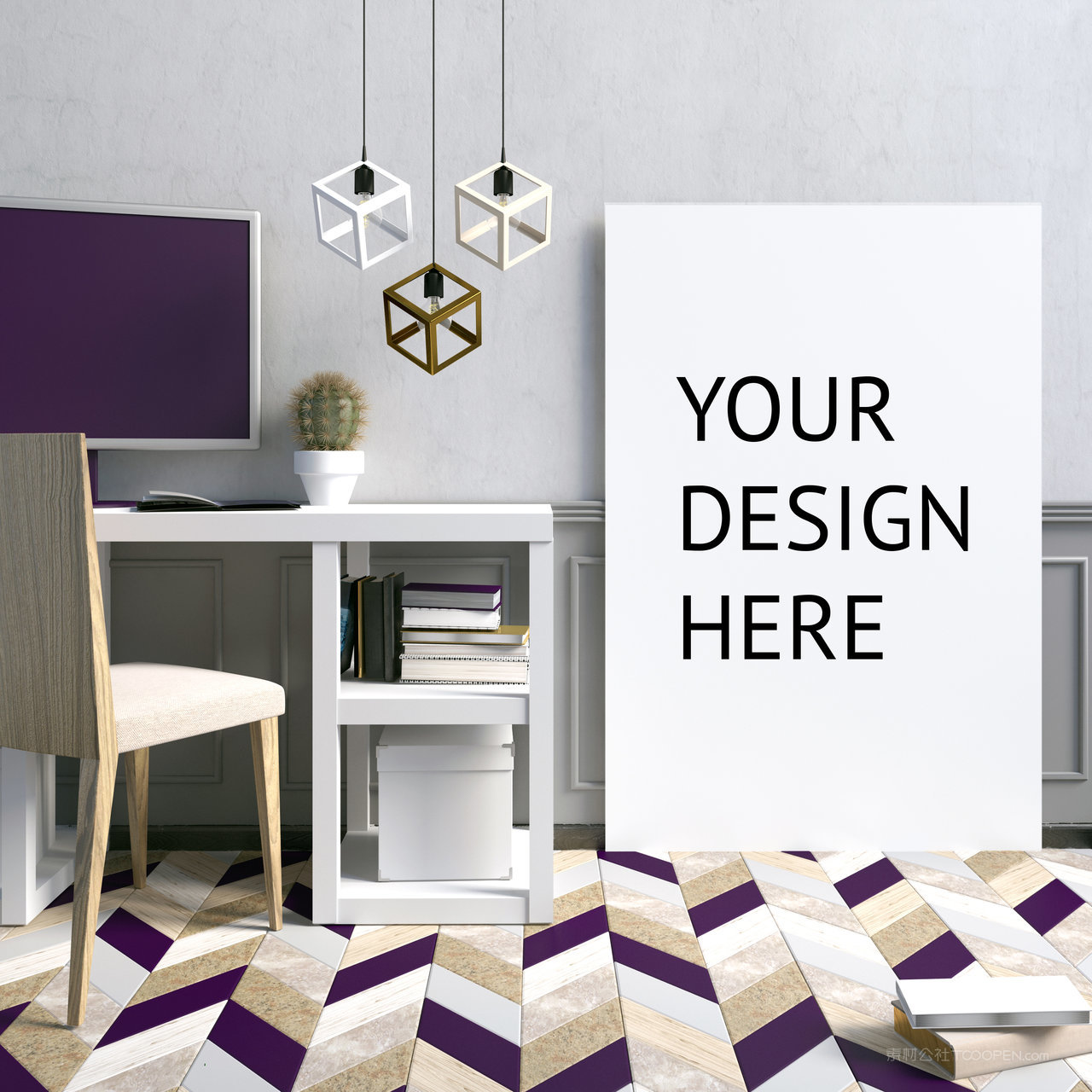 室内画框海报样机