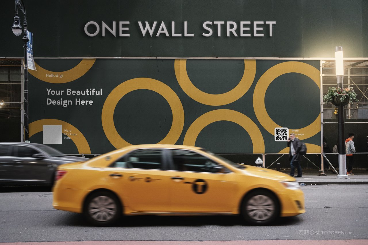 城市户外街头海报广告招贴实拍场景样机 (9)