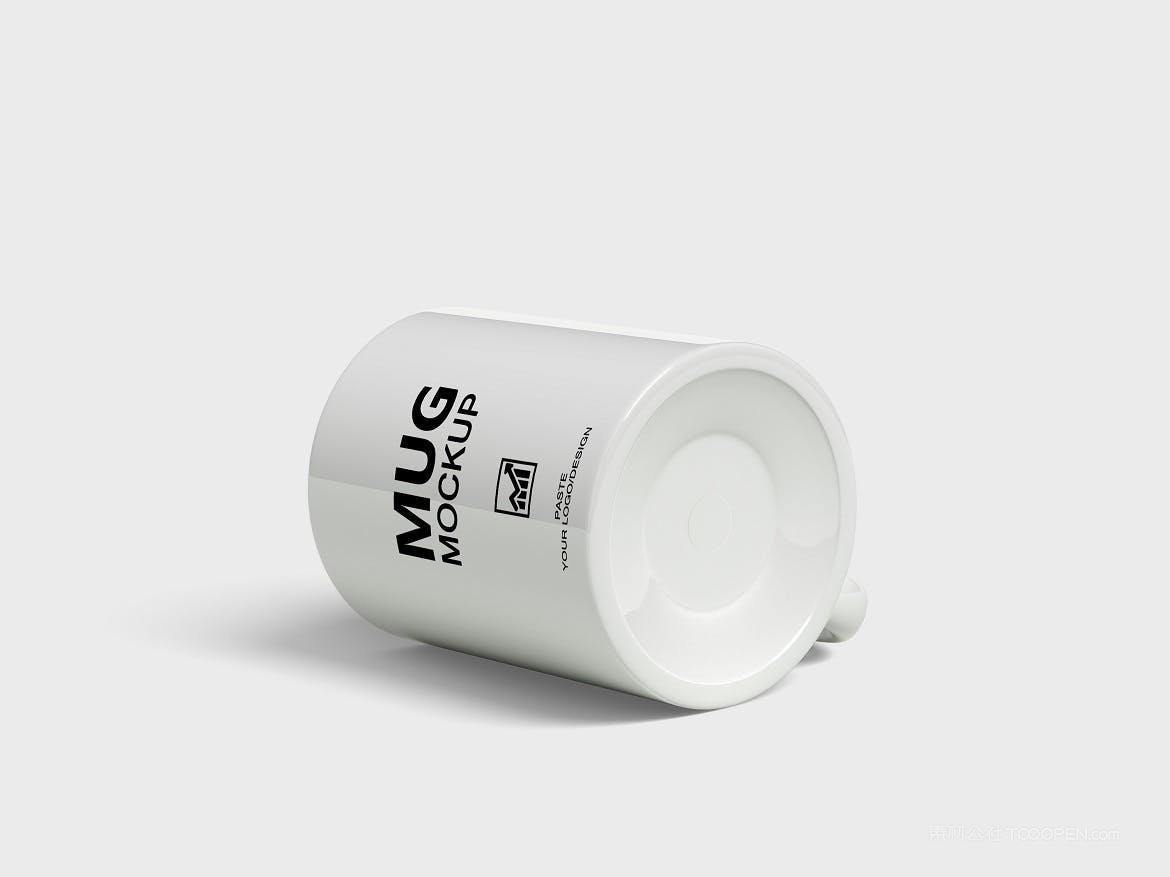 咖啡马克杯logo样机