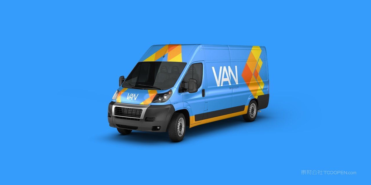 汽车交通样机汽車身企业vi样机 (13)