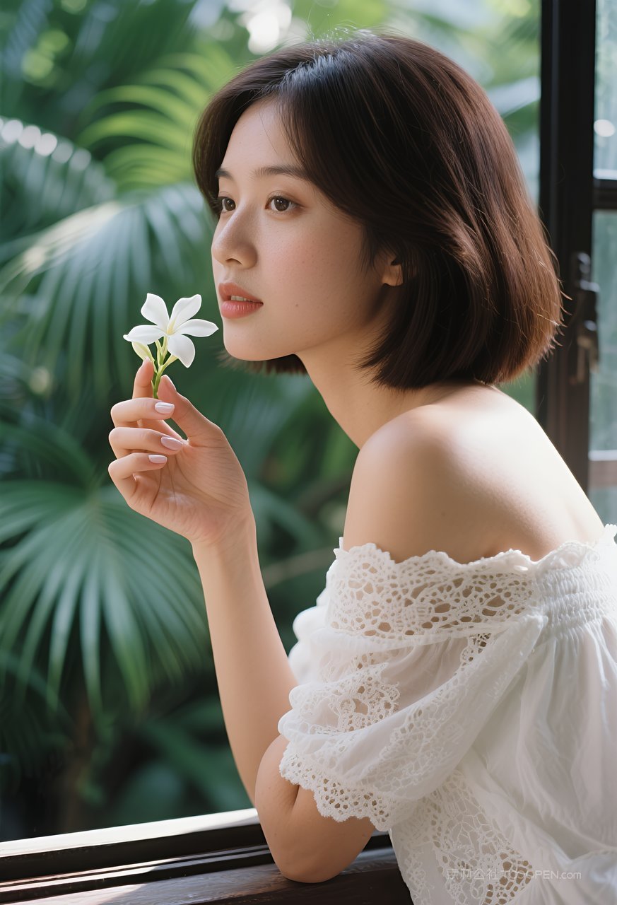 气质写真动人时尚美女少女女性迷人