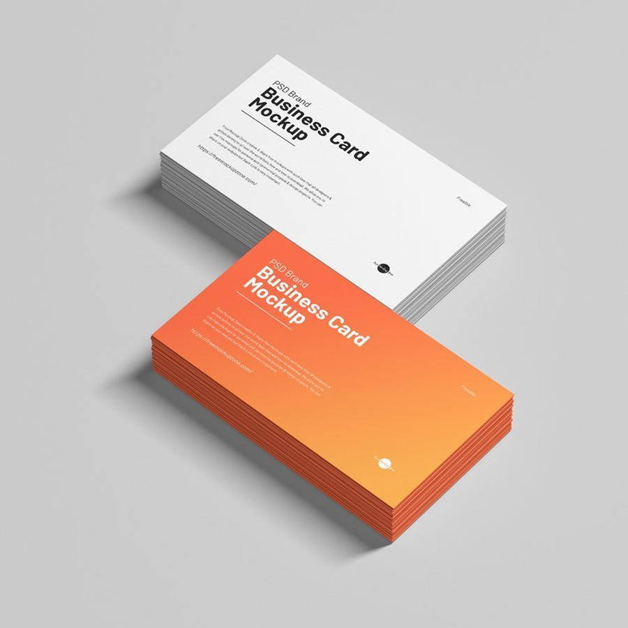 高档名片样机