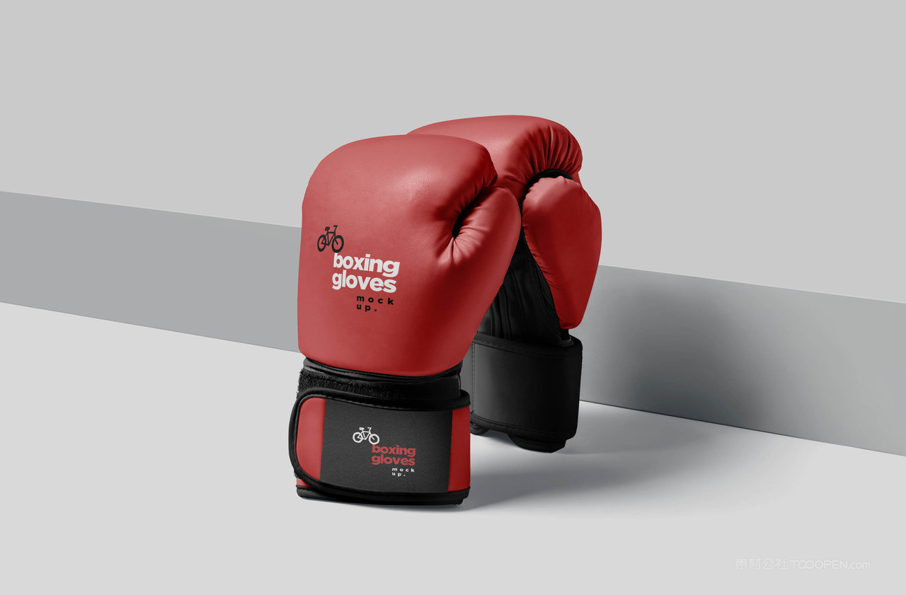 运动拳击手套样机
