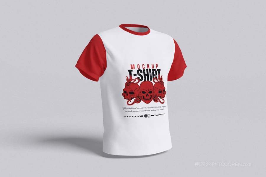男士t恤样机