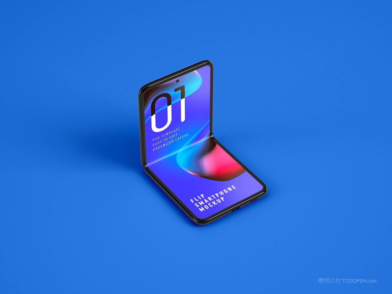 galaxyz折叠手机样机