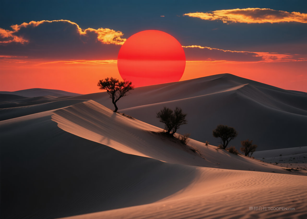 自然风景云彩日出天空美丽唯美风光云层