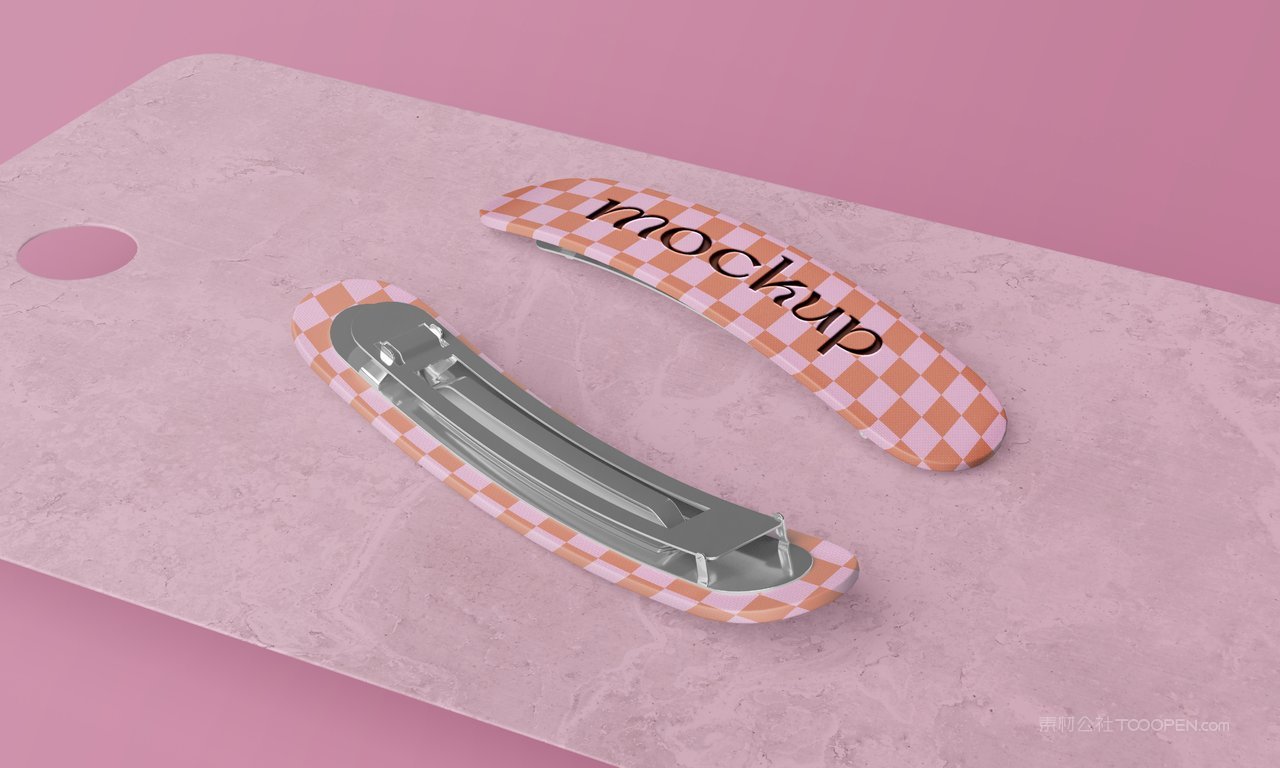 【2187期】女士发卡子样机 (9)