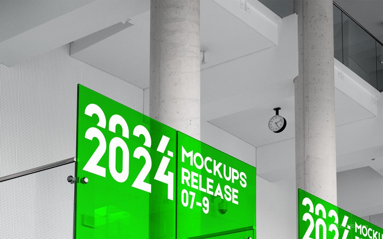 立式招牌指示板车站牌样机 (6)