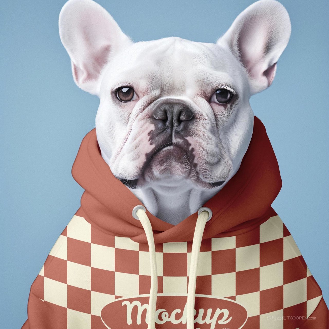 狗狗时尚服饰贴图样机