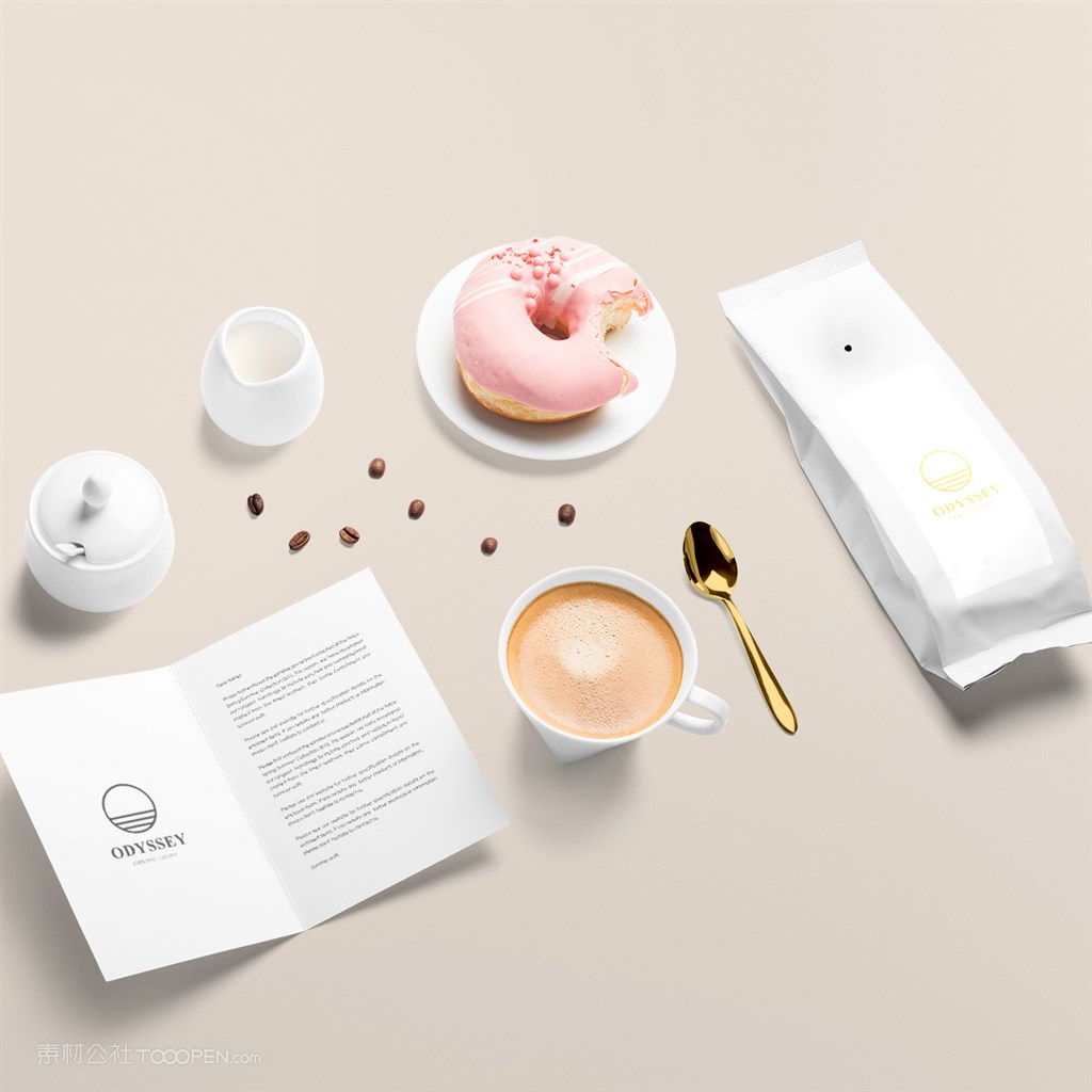 酒店vi样机模板