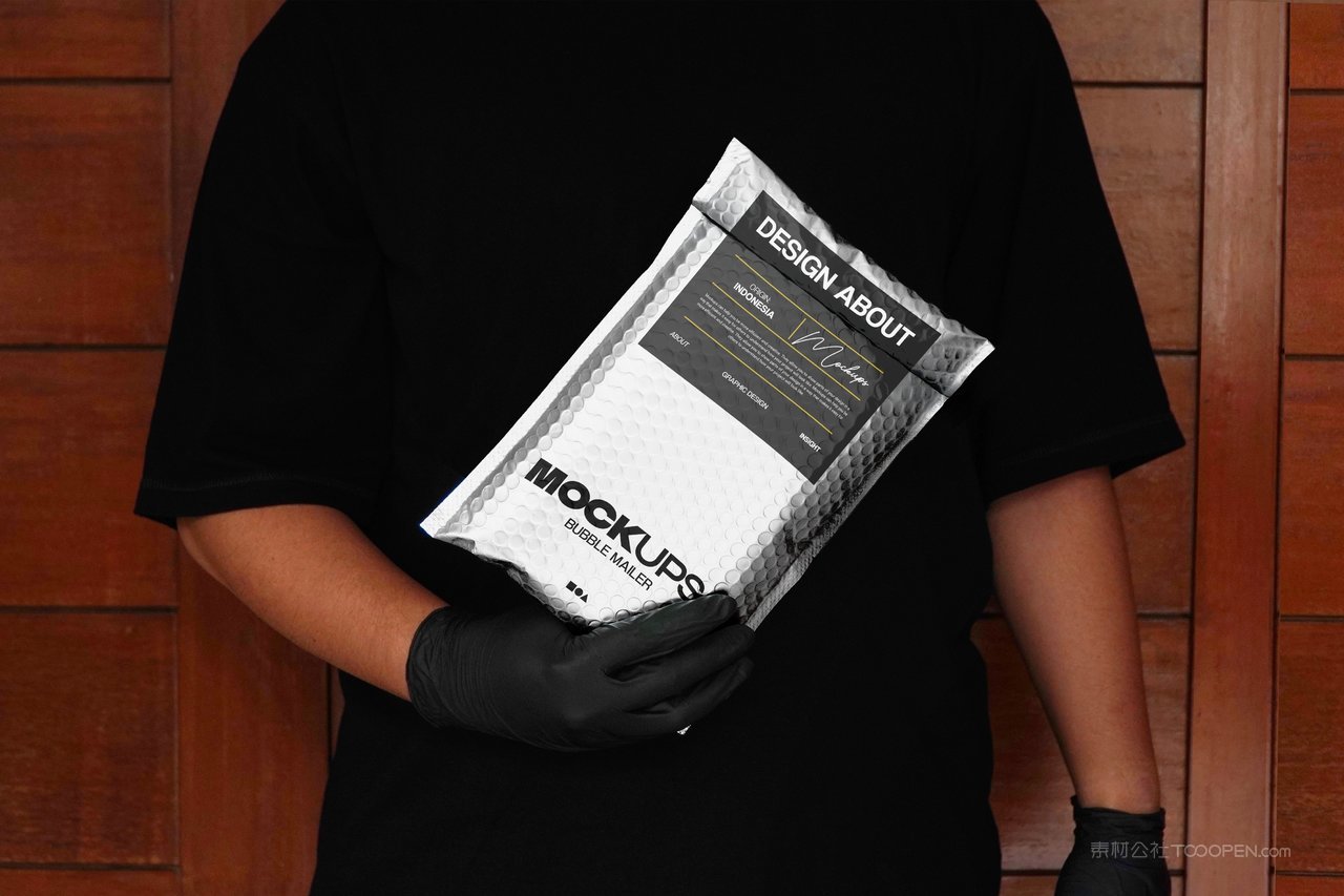 金属泡泡邮件样机