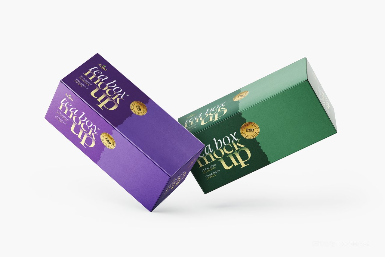 简易便携茶包创意茶叶包装ps样机合集 (16)