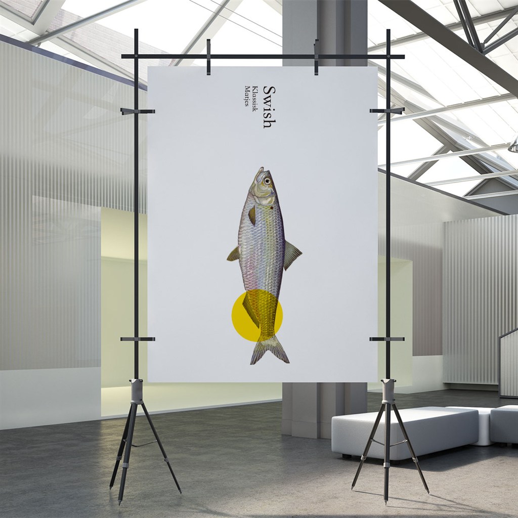 海鲜餐厅vi海报样机贴图