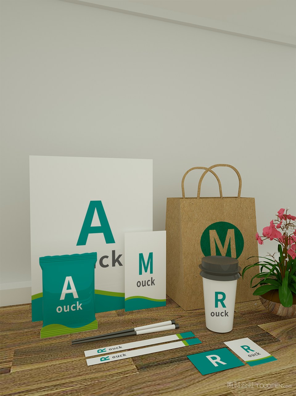 餐饮vi样机素材