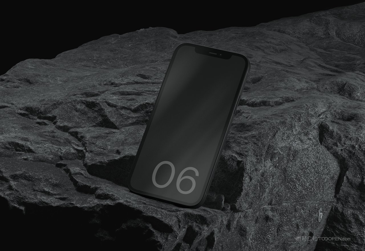 【2091期】商务黑冷淡风小众艺术样机 (16)