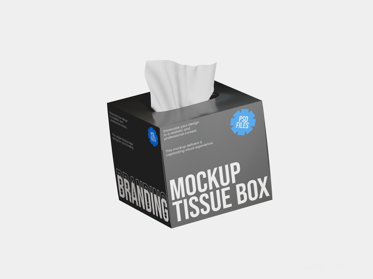 纸巾盒抽纸盒样机