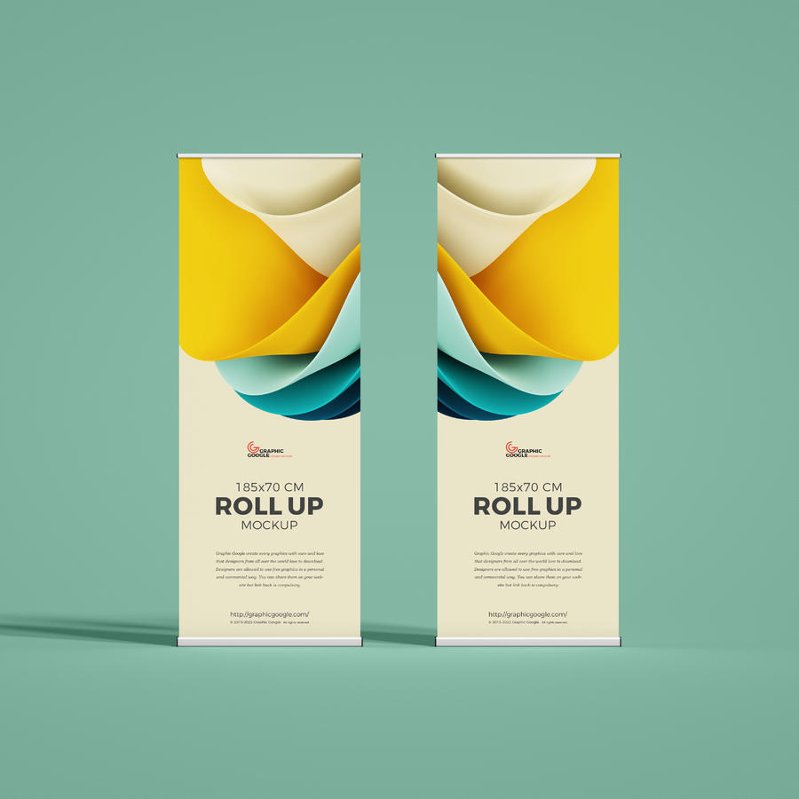 易拉宝展架样机