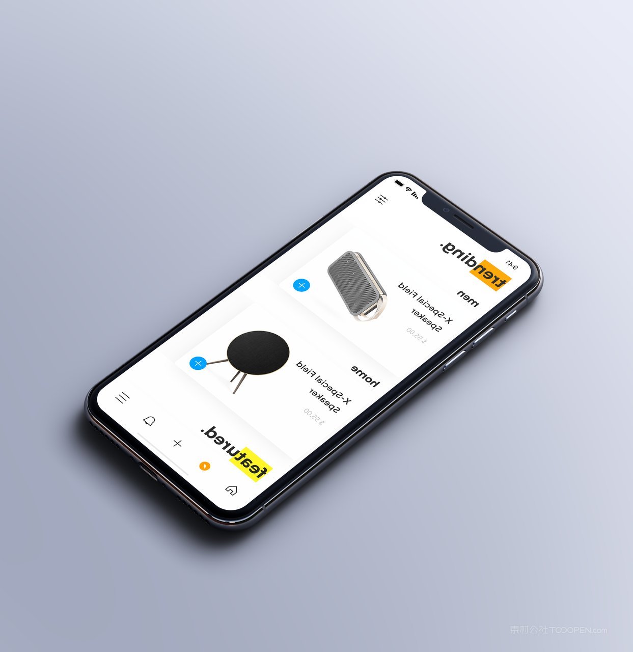 智能手机样机模板素材