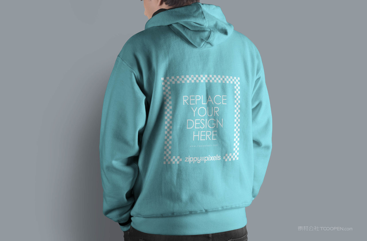 连帽衫样机