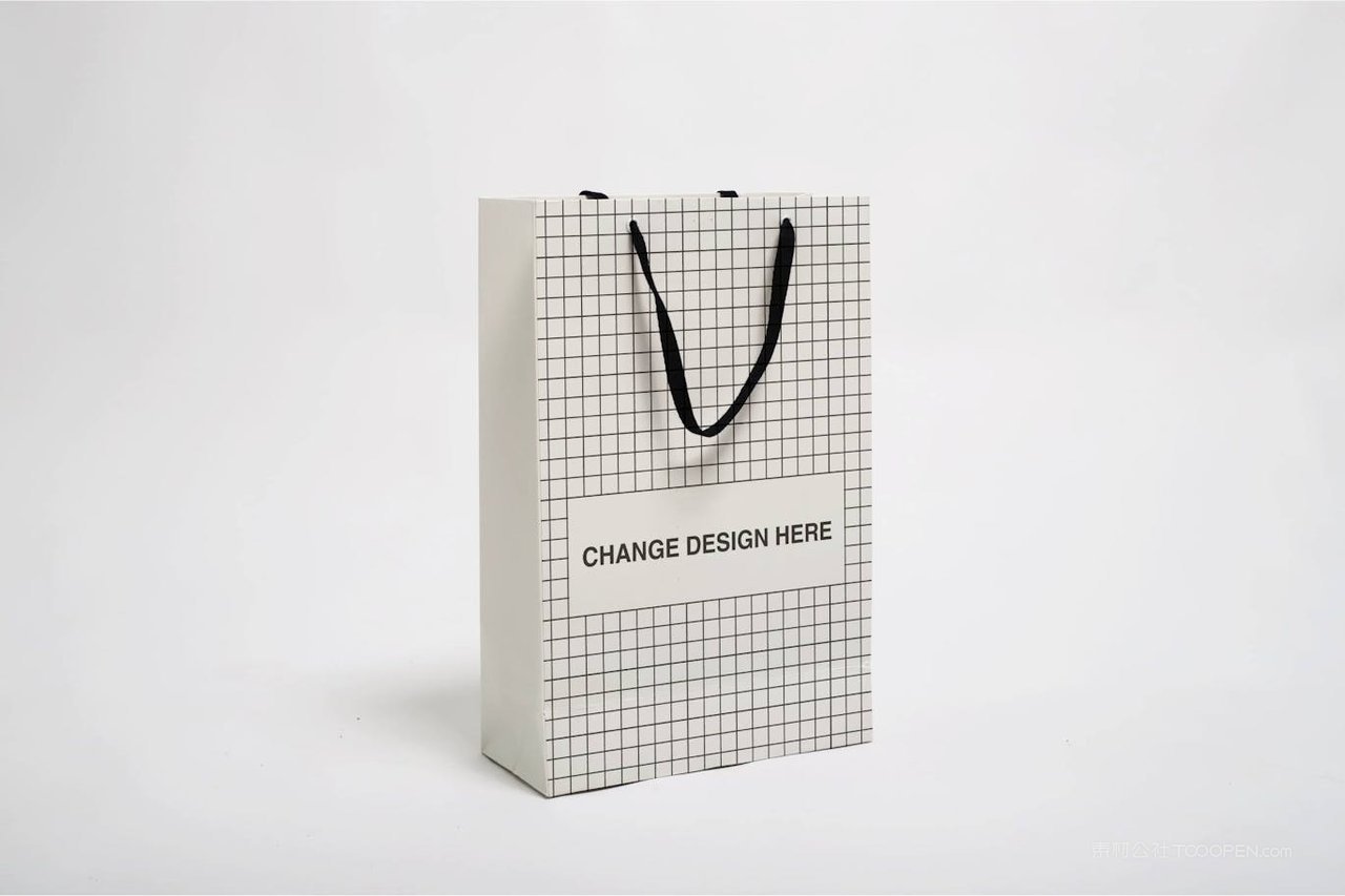 购物纸袋样机