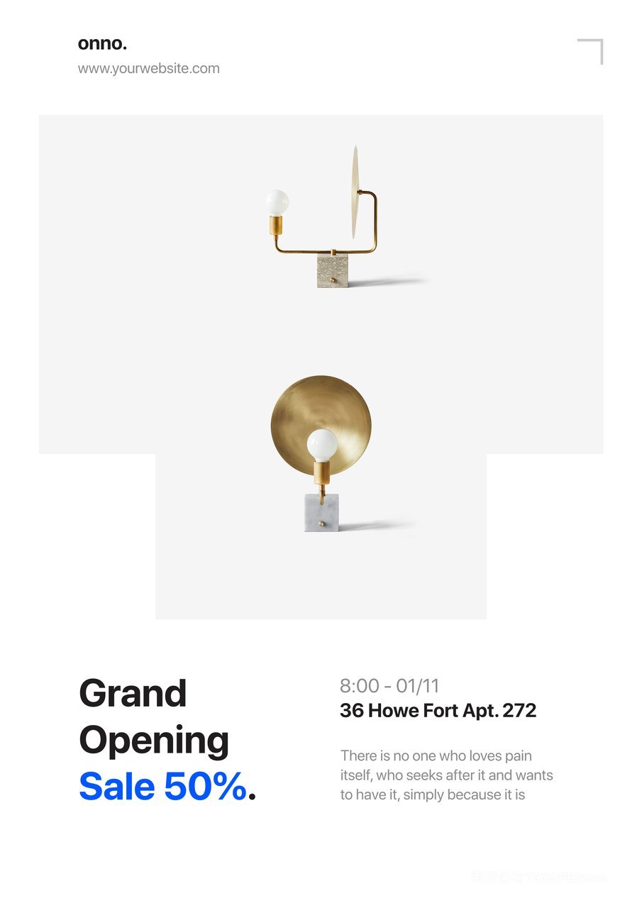 海报排版网站布局版式样机 (4)