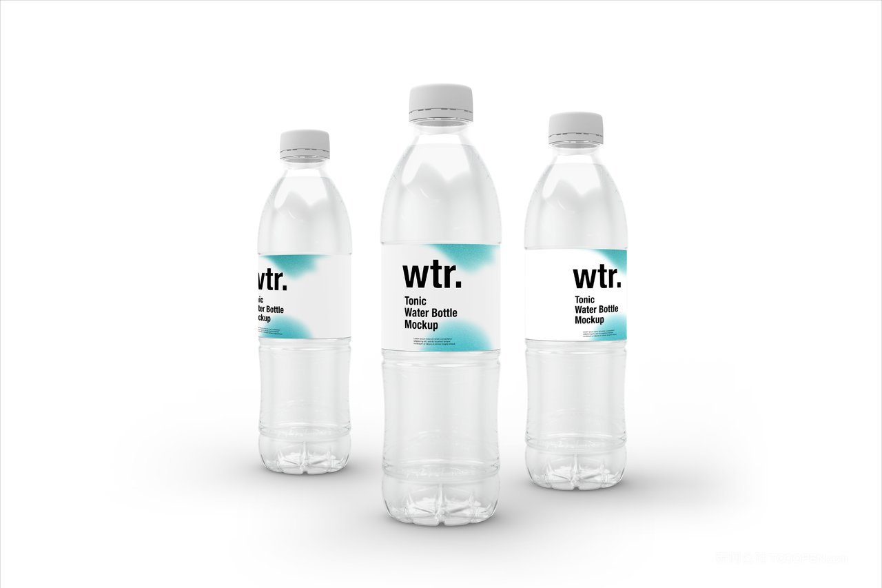 【2179期】矿泉水瓶包装图案展示样机 (5)