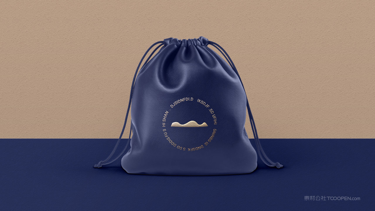 咖啡店品牌ⅵ样机之背包