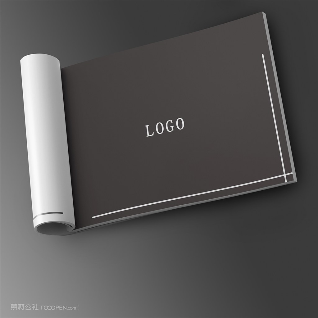空白画册样机