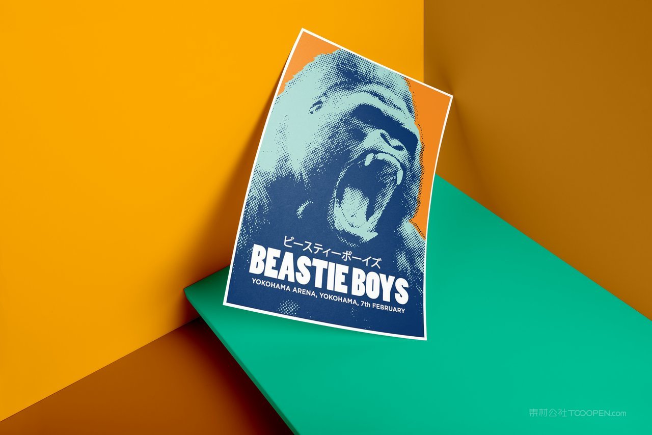 潮流海报展示场景样机 (7)