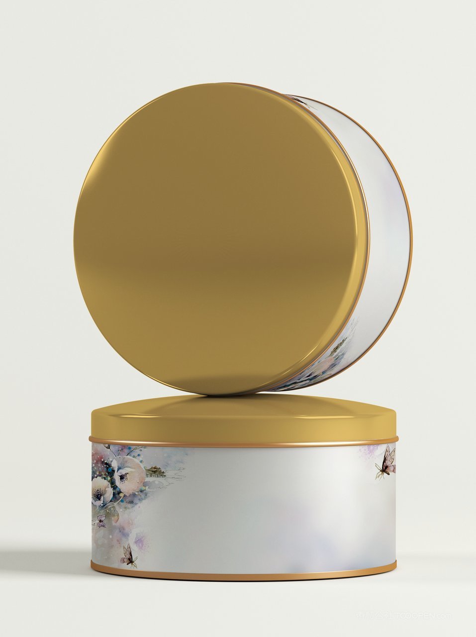 中国潮文创贺岁年货圆罐礼盒装样机 (4)