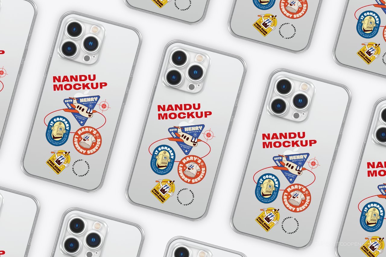 【1946期】透明手机壳图案样机 (6)