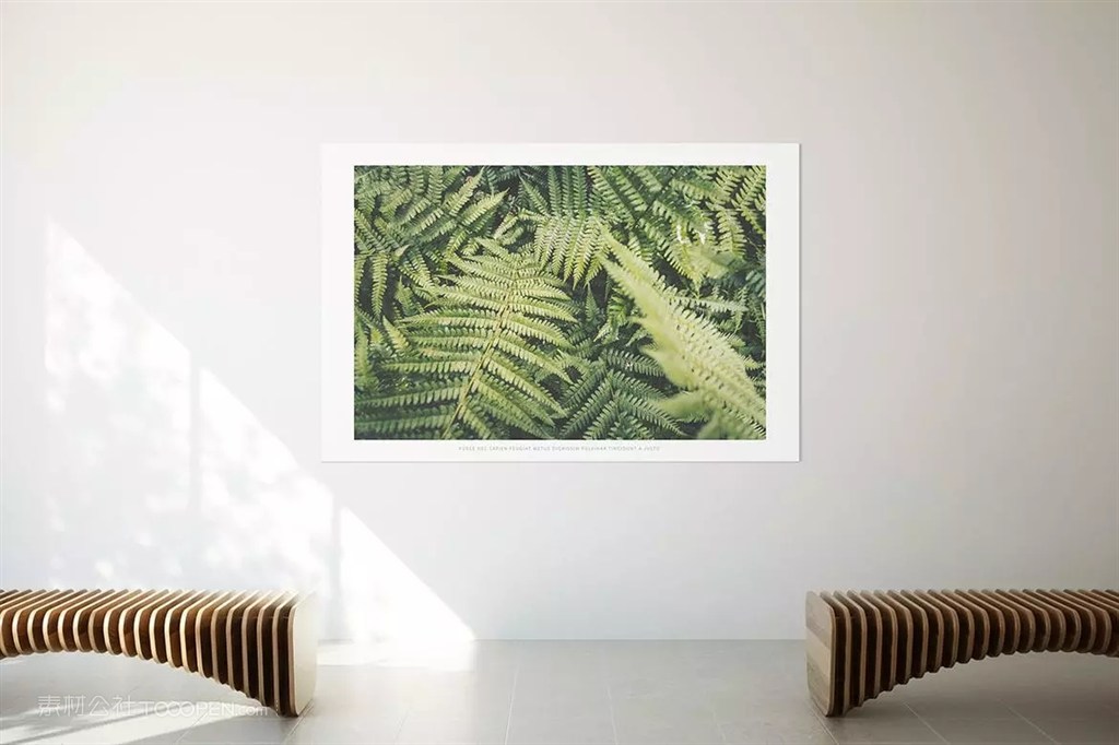 时尚温馨海报样机