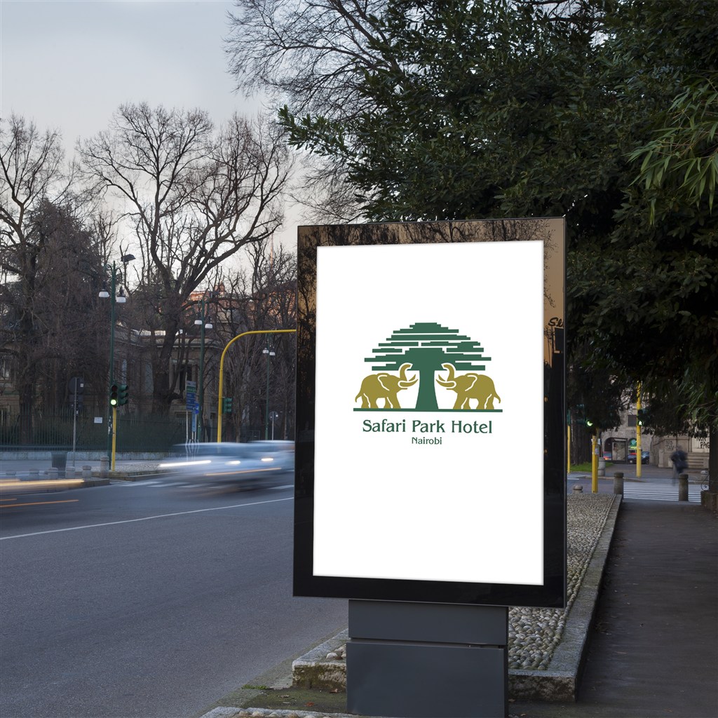 户外灯箱广告路牌